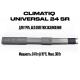 Саморегулирующийся кабель на отрез без оплетки заземления CLIMATIQ UNIVERSAL 24 SR (1 метр)